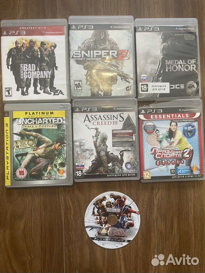 Диски ps3 лицензионные