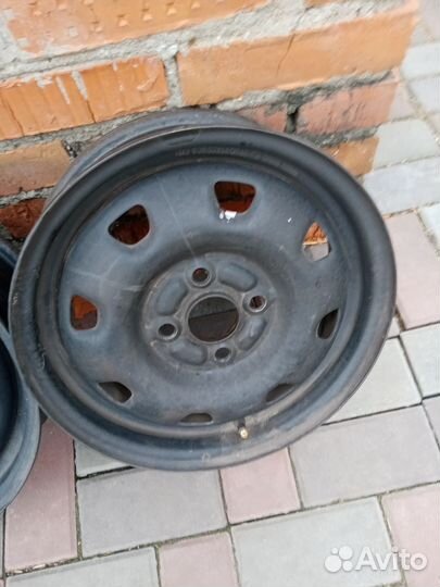 Штампованные диски r14 4x100