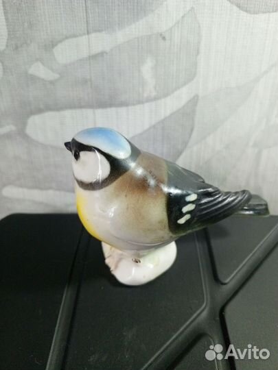 Фарфоровые статуэтки СССР синичка