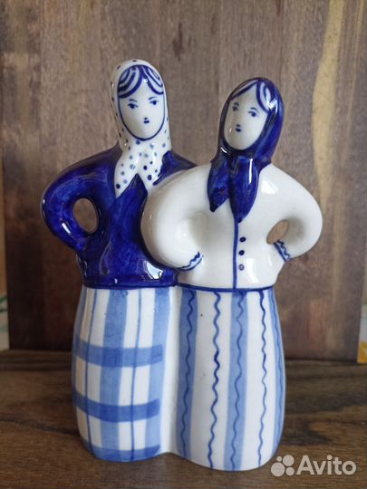 Статуэтка гжель винтаж