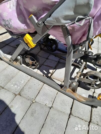 Коляска санки