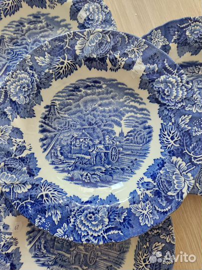 Суповые тарелки Англия