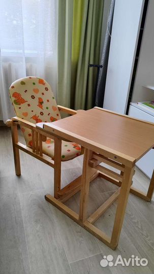 Детский стол и стул трансформер
