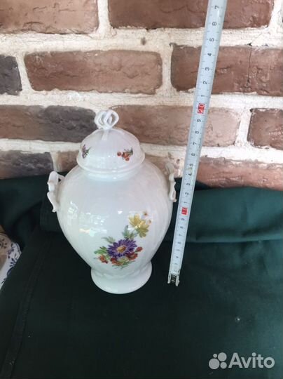 Ваза с крышкой Kaiser и блюдо Германия