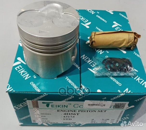 Поршень двигателя teikin 43173 STD (4шт/упак) 4