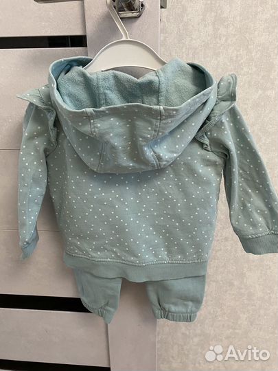 Вещи пакетом на девочку 80 86 92