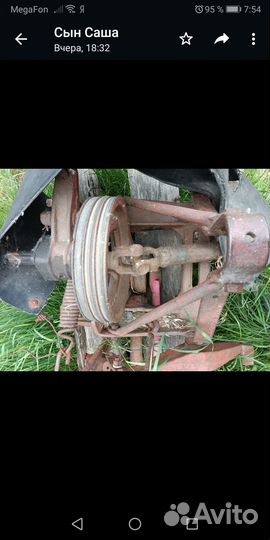 Косилка и грабли