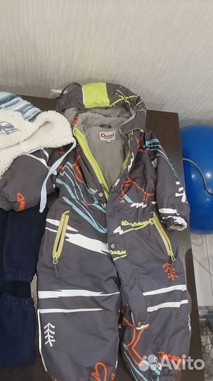 Зимний комбинезон для мальчика