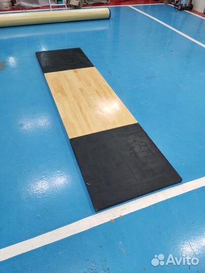 Помост для становой тяги компактный 280х50х4см DNN