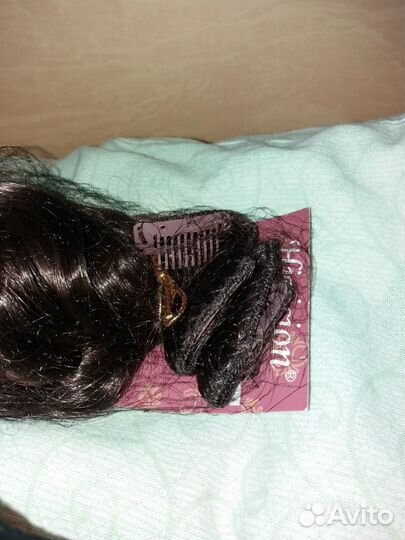 Накладные волосы на заколках