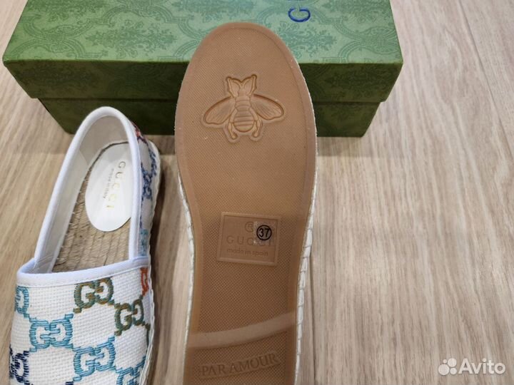 I0505AVT963640 Эспадрильи Gucci 37