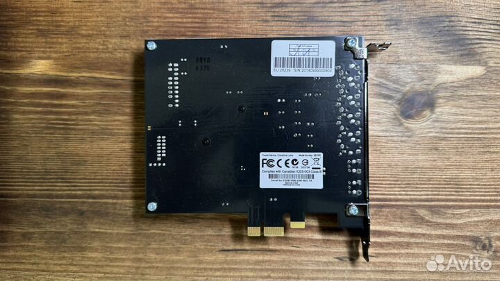 Зауковая карта creative sound blaster Z SE