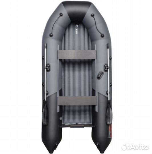 Лодка пвх Таймень NX 3800 нднд Pro Графит/черный