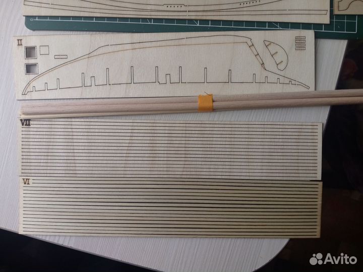Сборная деревянная модель корабля Benjamin 1/45