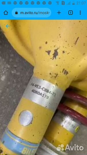 Стойки амортизаторы комплект evolution lancer x 10