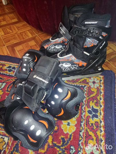 Коньки фигурные детские 27 размер