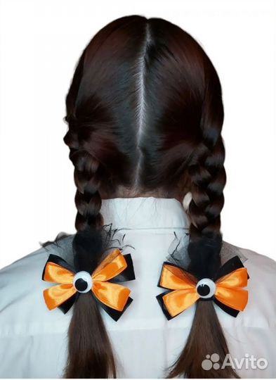 Бантики ручной работы Хеллоуин