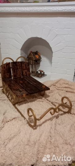 Санки для фотосессии