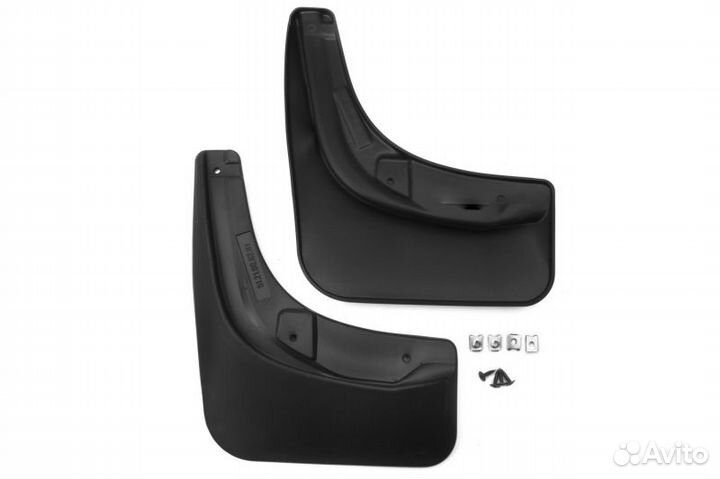 Брызговики задние vw tiguan, 2007-2017, 2 шт. (sta