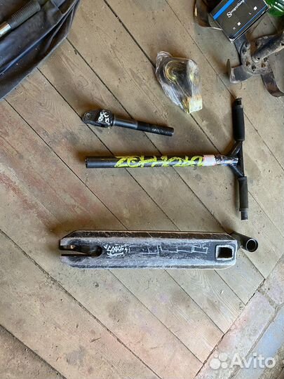 Запчасти от трюкового самоката