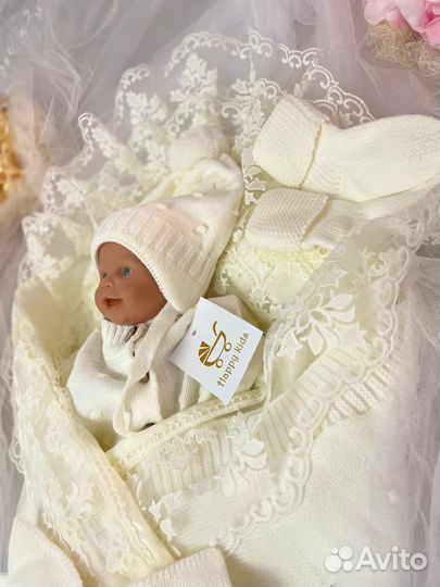 Набор на выписку для новорожденного конверт