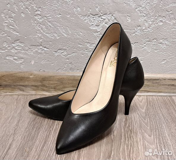 Туфли кожаные