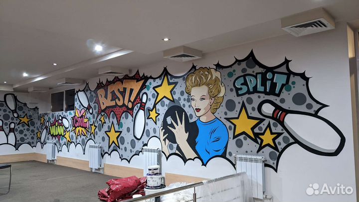 Граффити оформление и роспись стен