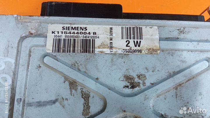 Блок управления двигателем для Daewoo Matiz