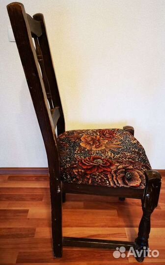 Стул деревянный дерево тёмное