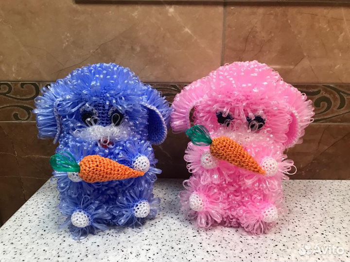 Мочалка ручной работы