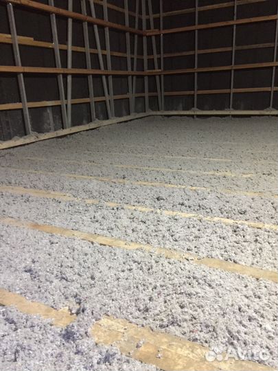 Утепление эковатой с гарантией