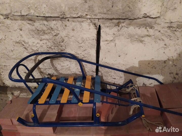 Детские зимние санки