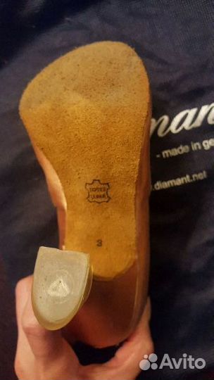 Туфли для бальных танцев стандарт Diamant