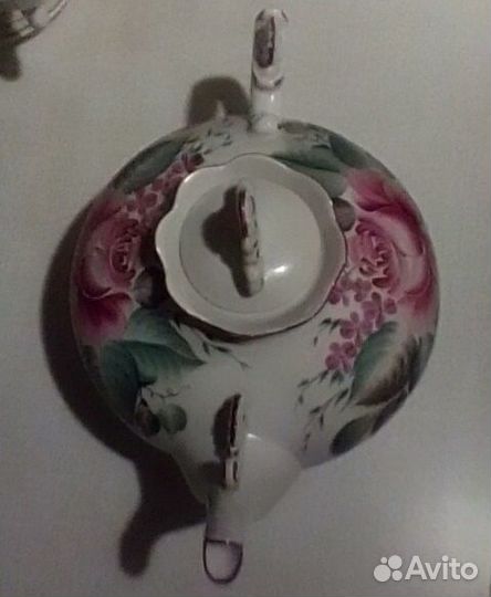 Чайник доливной фарфоровый СССР