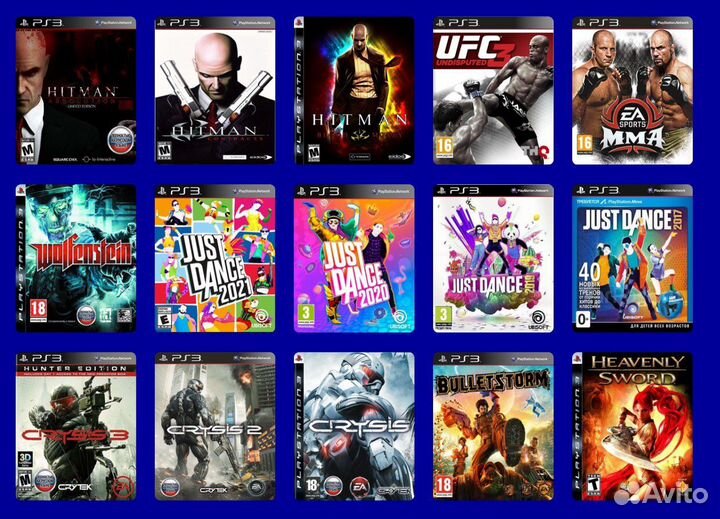 Игры на PS3 (установка)