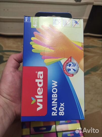 Перчатки одноразовые нитриловые