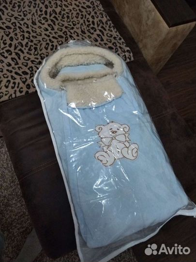 Конверт на выписку для мальчика зима