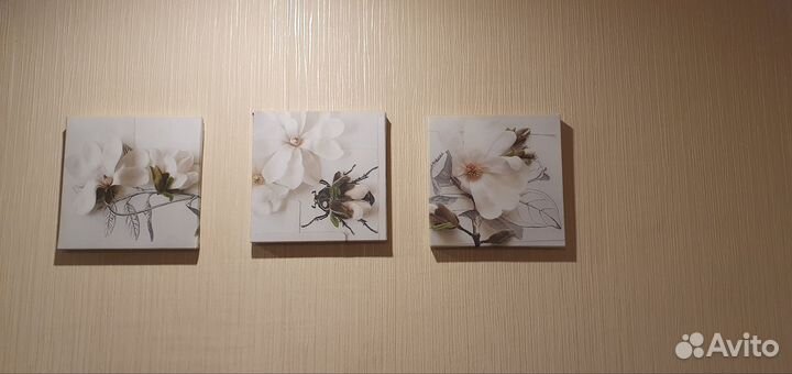 3 картины IKEA