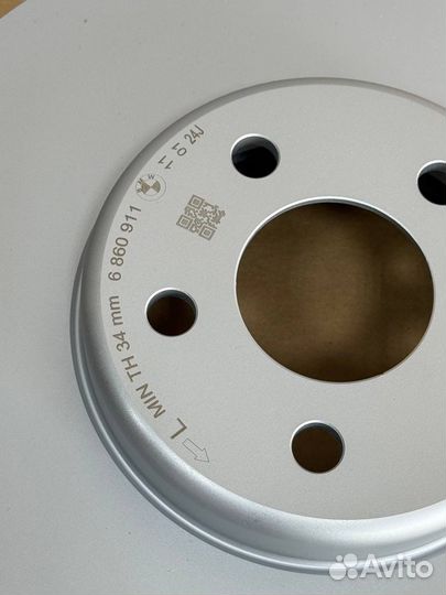 Тормозные диски BMW. 34116860911/34116860912