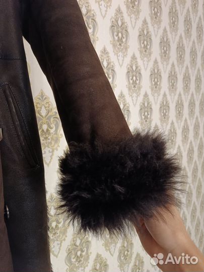 Дубленка натуральная женская 46 48