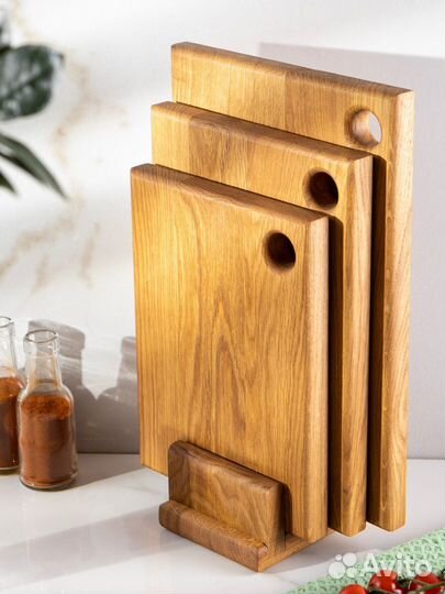 Деревянная разделочная доска из дуба