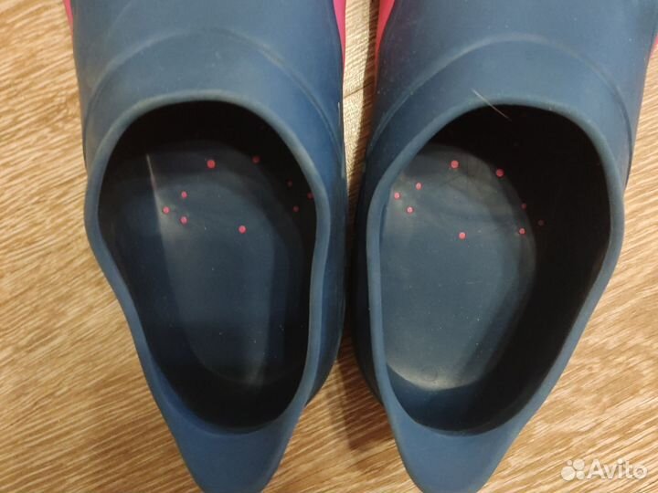 Ласты decathlon Для плавания размер 38-39 (24.5см)