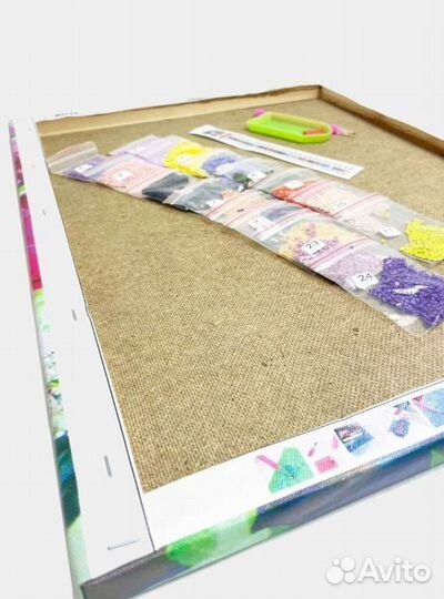 Алмазная мозаика на подрамнике 40х50 см