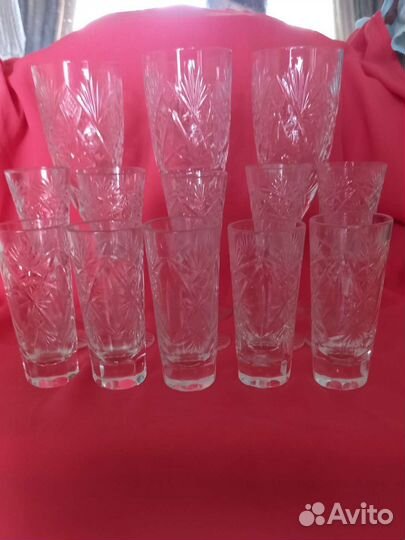 Хрусталь СССР бокалы,рюмки
