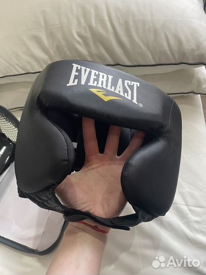 Боксерский шлем Everlast Dirahide, тренировочный