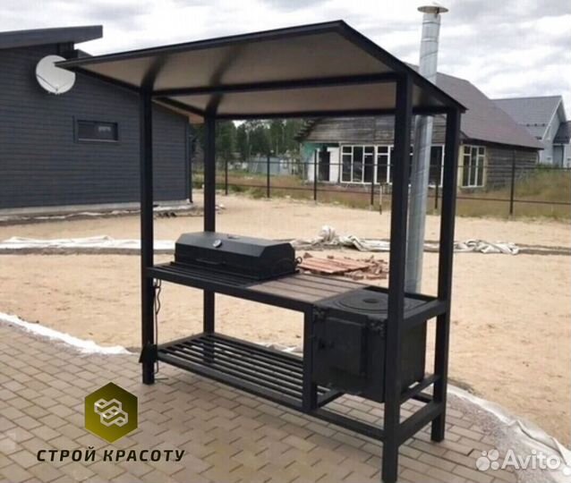 Мангалы в стиле лофт