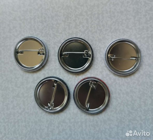 Значки: Linkin Park, Летов