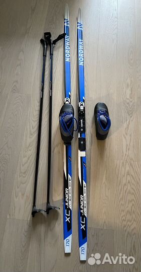 Беговые лыжи 170 и лыжные ботинки 37