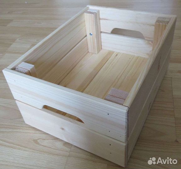 Ящик малый кнагглиг из дерева, для хранения