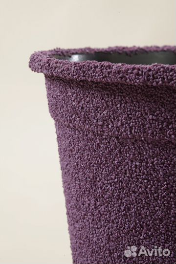 Кашпо “Баклажан” 45 литров с дренажным отверстием